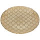 Al Saif Gallery Glass Serving Plate, 28X28X3 Cm - Gold product image 1