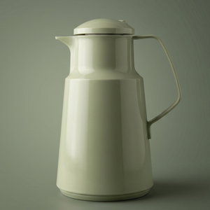 Rotpont thermos, 1 liter, glass inner container, plastic outer shell - olive green product image