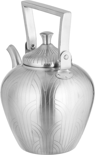 طقم دلة و إبريق سليمان 3 ستاينلس استيل السيف غاليري، 2 قطعة، 1.4 / 2 لتر - فضي product image 9
