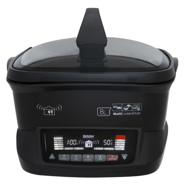 Edison Cooker, 8 Liter, 1800 Watt, Electric, 18 Functions - Black product image 1