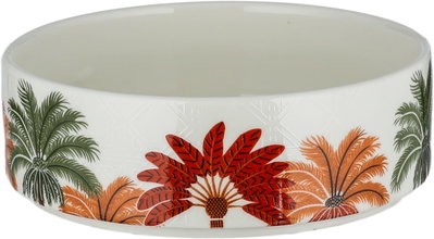 Al Saif Gallery Porcelain Dessert Serving Dish, 15x15x6.5 cm, Round, with Lid - White Colored product image 3