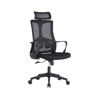 Plastic swivel office chair, 55×55×120 cm - Black product image 3