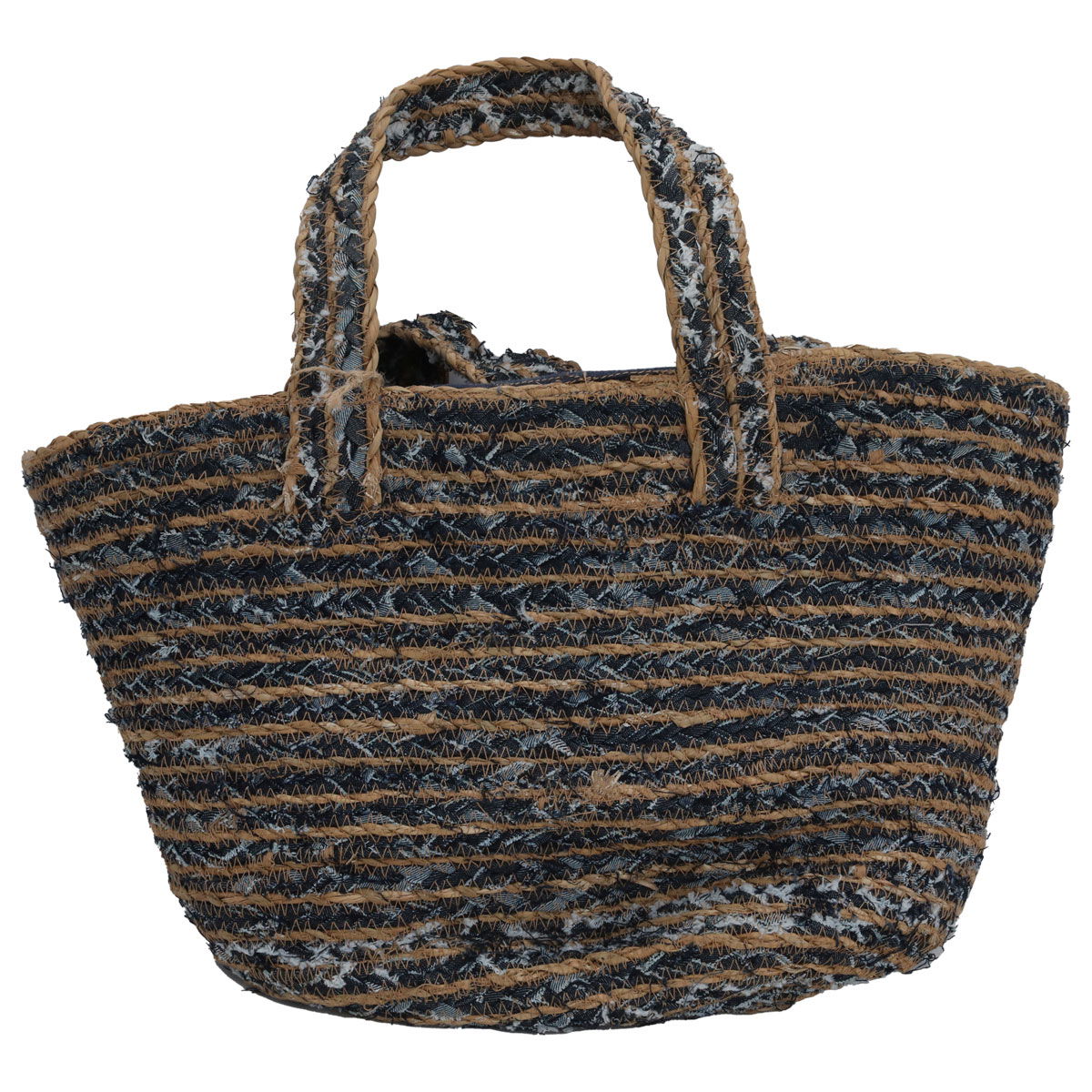 شنطة ترامس خوص السيف غاليري، 50×26 سم - بني أسود product image
