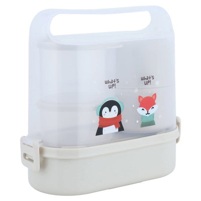 Al Saif Gallery plastic box set, Thai with a strap - transparent product image 2