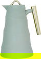 Bamboo Glory Thermos, 1 Liter, Glass Inner Carrier, Pressurized - Green product image 1