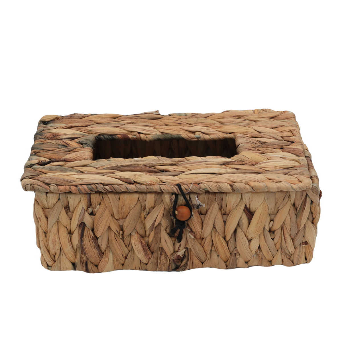 Al Saif Gallery Wicker Napkin Box, Rectangle - Brown product image