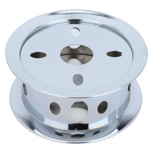 Al Saif Gallery steel heating base, circular - silver product image 2
