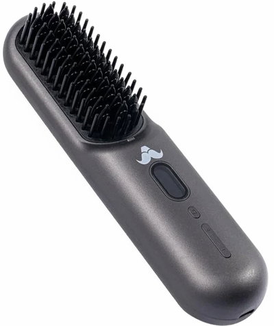 Shanb Grooming Kit Cordless Beard Comb and Toothbrush, Rechargeable, 3 Modes, 360° Rotating Nozzle, PTC Technology, USB Charging, Auto Shut-Off After 30 Minutes, Charges in 1 Hour, SH-014 - Gray/Black product image 4