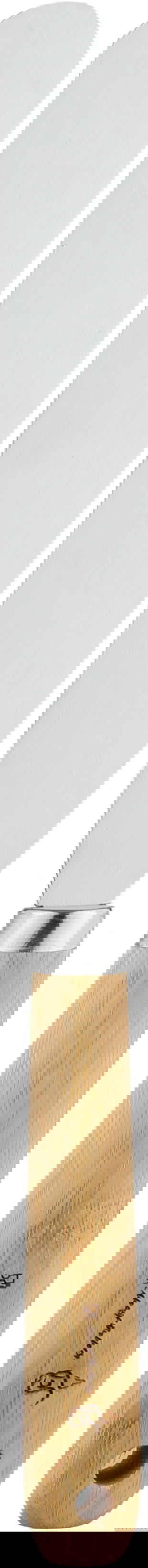 مكشطة كريمة ستانلس ستيل خشب السيف غاليري، يد خشبي، 34x3 سم - فضي خشبي فاتح product image 2