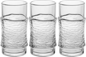 طقم كاسات ماء زجاج السيف غاليري، 3 قطع - شفاف product image