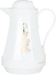 Rotpont Thermos, 1 liter, glass inner shell, plastic outer shell - pearl white product image 1