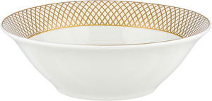 Al Saif Gallery Porcelain Dinnerware Set, 24 Pieces, Patterned - White Gold product image 2