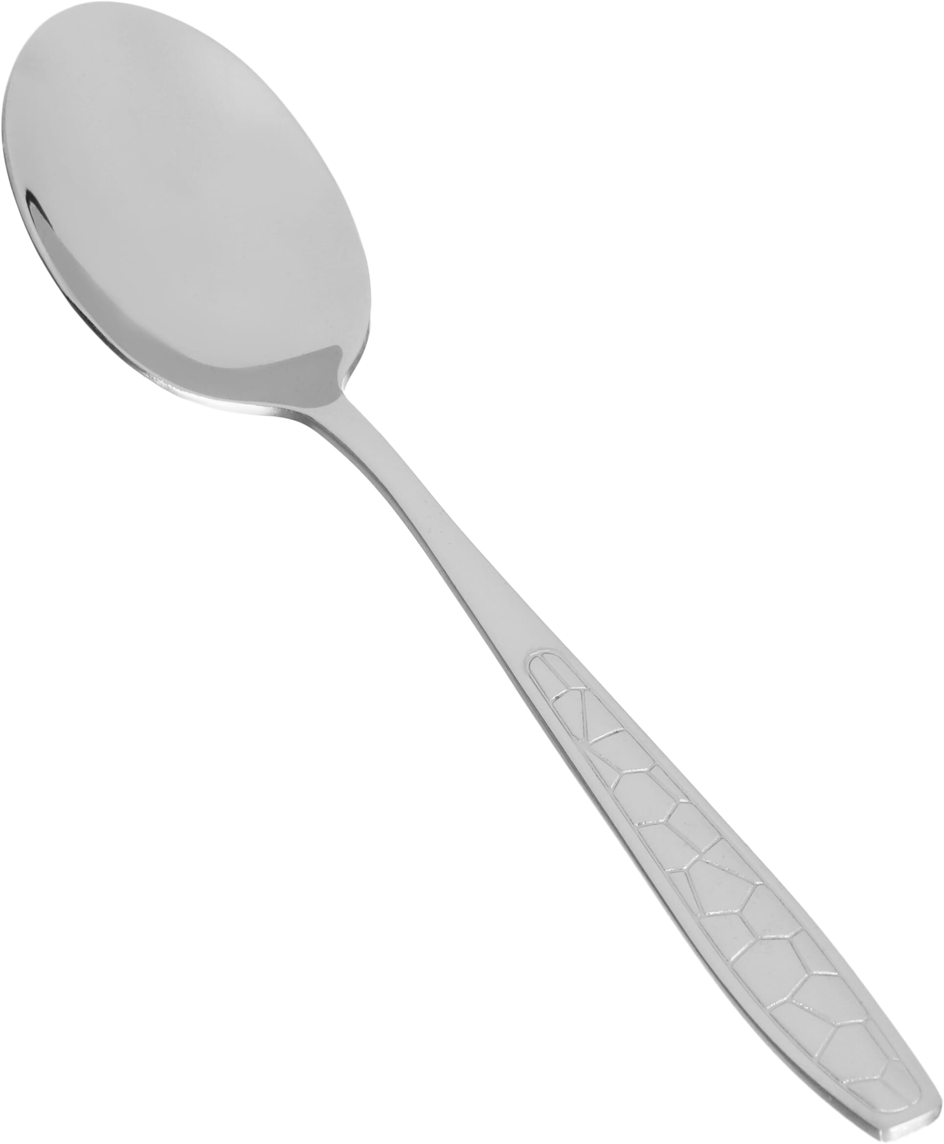 طقم ملاعق استيل السيف غاليري، 24 قطعة، منقوش - فضي product image 2