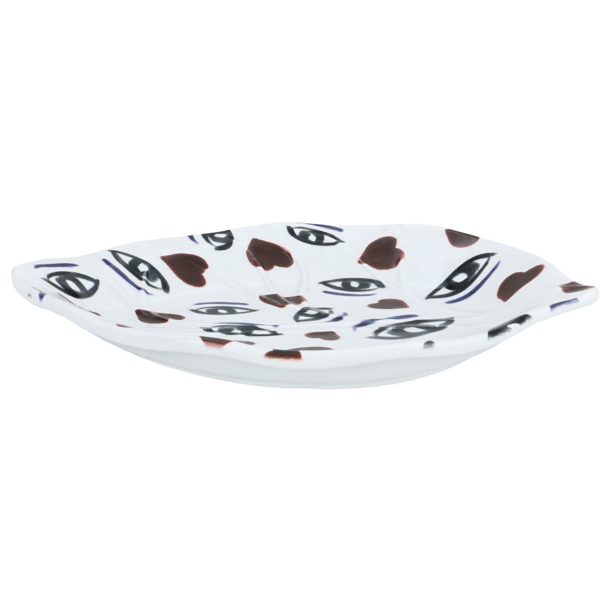 Al Saif Gallery porcelain serving plate set, 3 pieces - brown product image 3