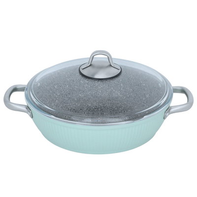طقم قدور جرانيت السيف غاليري، 9 قطع - أخضر فاتح product image 4