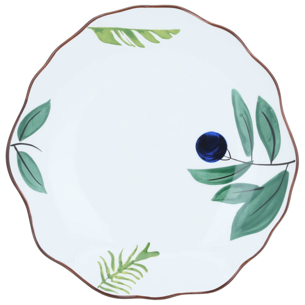 Al Saif Gallery porcelain dessert plate, 10.5 inches - white product image 1