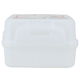 Titiz Plastic Food Container, 14x14x10 cm, 0.8 L, Square - White product image 1