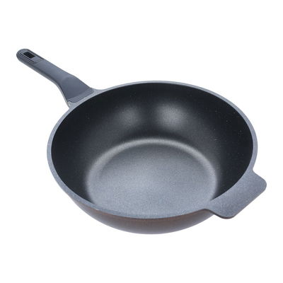 مقلاة جرانيت تيتانيوم نيوكلين، 3.5 لتر، 30 سم - احمر غامق product image 2