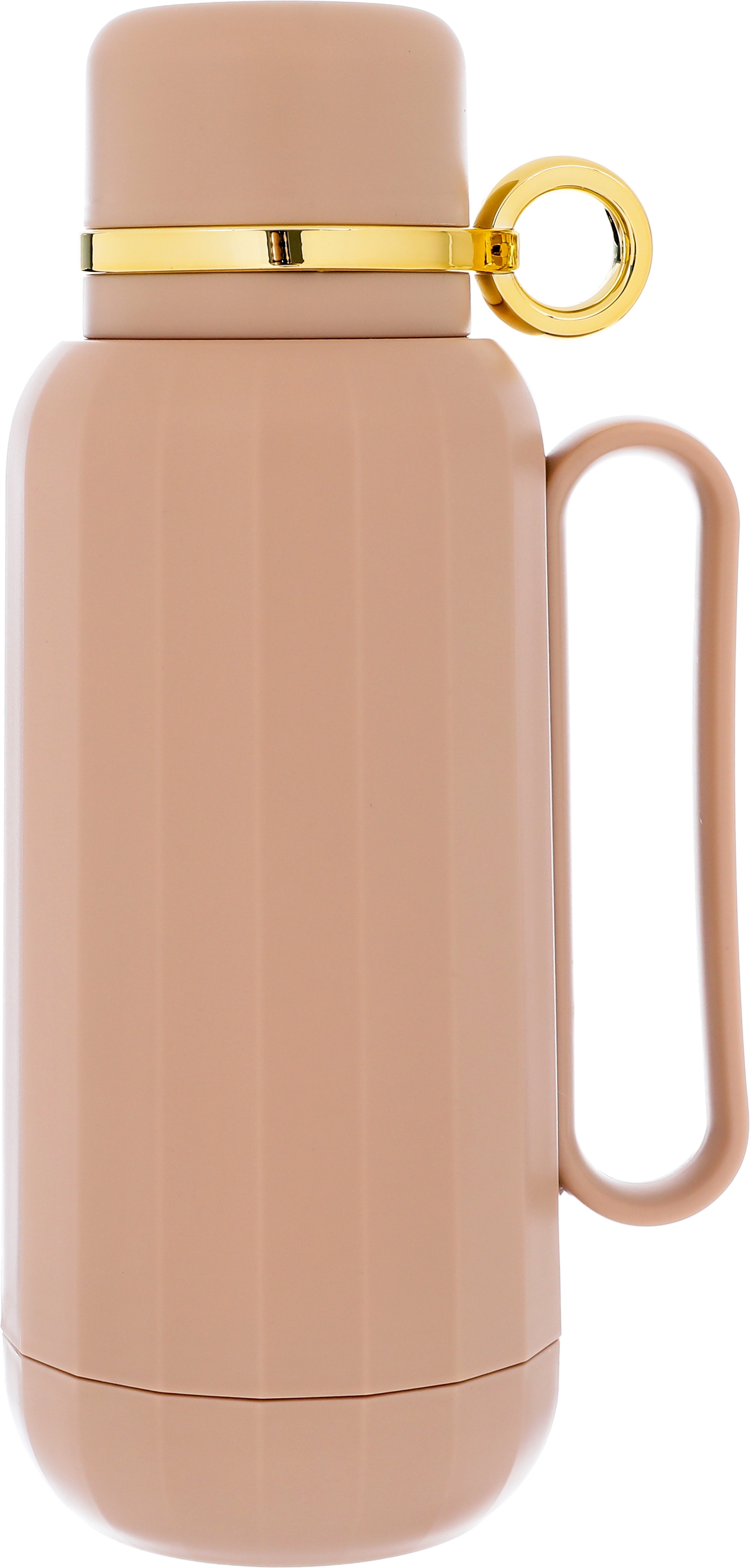 Timeless Rahal Thermos, 1 liter, thermal glass inner container, plastic outer shell - light brown product image
