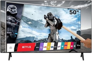 تلفزيون سمارت بدون اطار دانسات، 50 بوصة، 4K UHD، شاشة QLED، نظام ويب او اس، ريسيفر مدمج، DTD50UWS - اسود product image