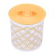 علبة بلاستيك السيف غاليري، 2 لتر، دائري، منقوش - شفاف product image 3