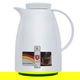 Al-Rhine thermos, 1 liter, thermal glass inner container, plastic outer shell - white product image 1