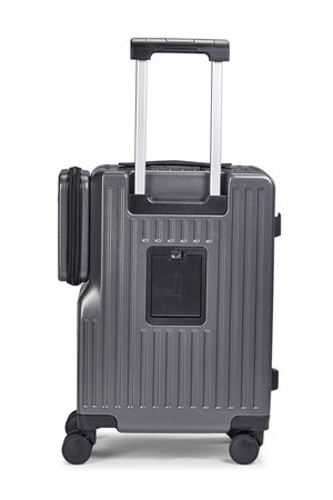 Limra BT-58 Polycarbonate Suitcase, 20 inches, 4 Wheels - Dark Grey product image 2