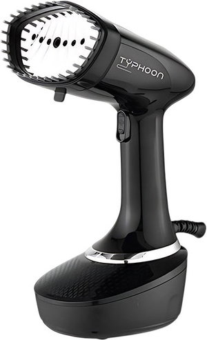 كاوية بخار محمولة تايفون، 1500 واط، 400 مل، حماية من الحرارة الزائدة، TY-06-001 B - اسود product image