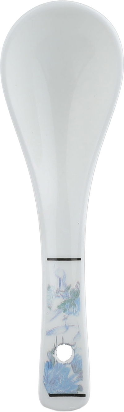 Golden Gallery Porcelain Glass Soup Set, 16 Pieces, Embossed - Translucent White product image 7