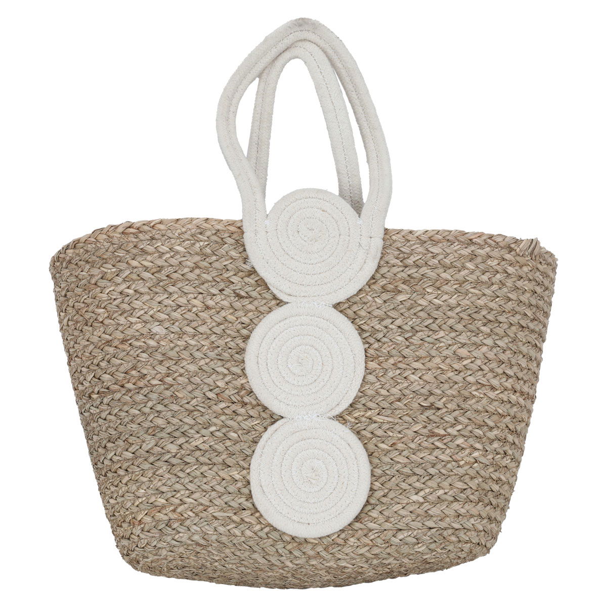 Al Saif Gallery wicker thermos bag, 47 x 26 cm - beige product image