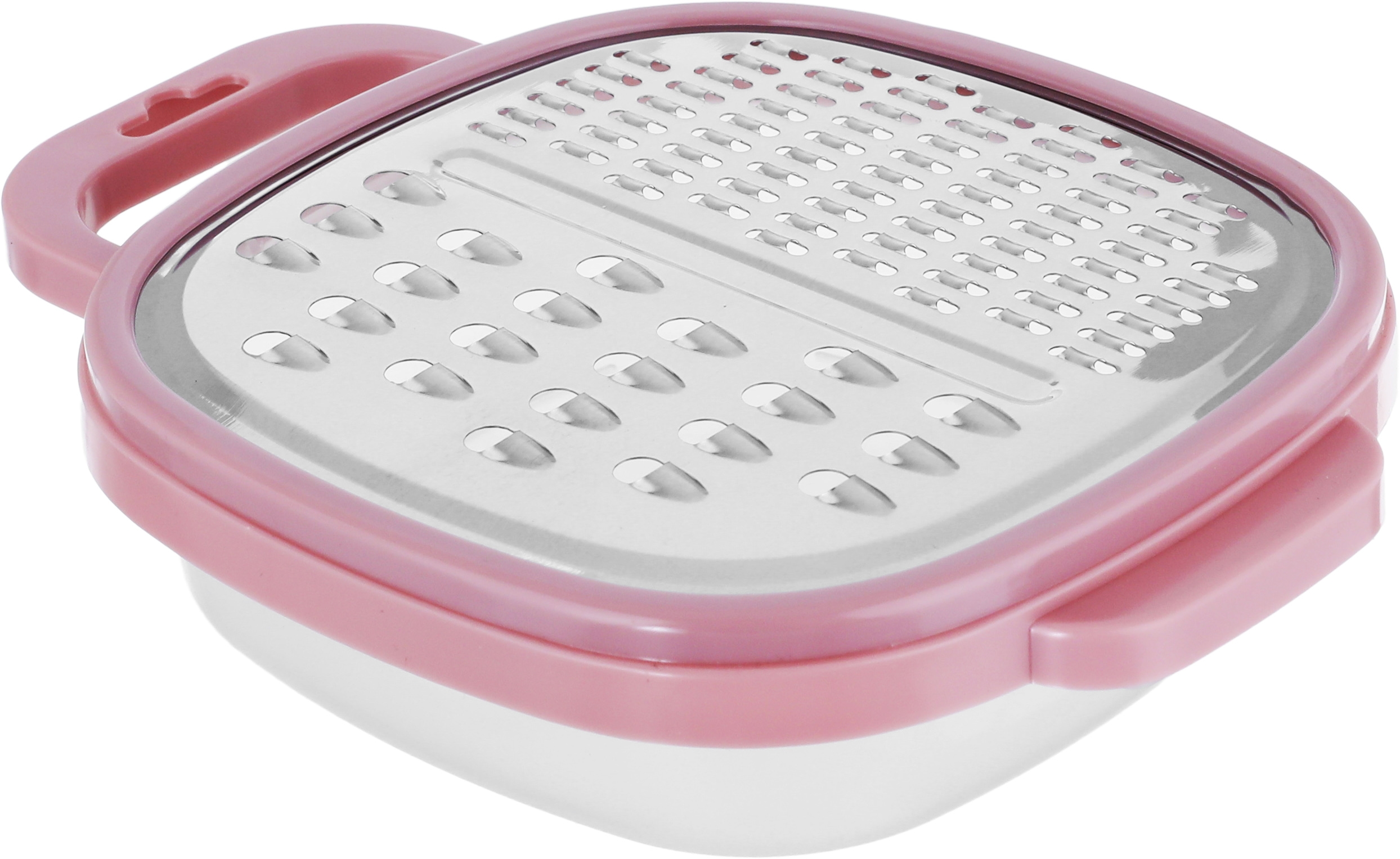 Al Saif Gallery Steel Grater With Box And Cover - Pink product image