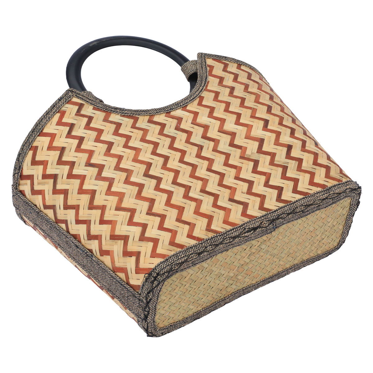 Al Saif Gallery wicker thermos bag, 37 x 23 cm - multi-colored product image 3