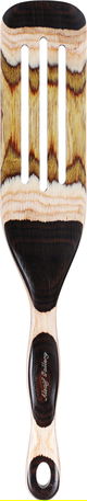 Al Saif Gallery wood spatool, perforated - brown product image 2