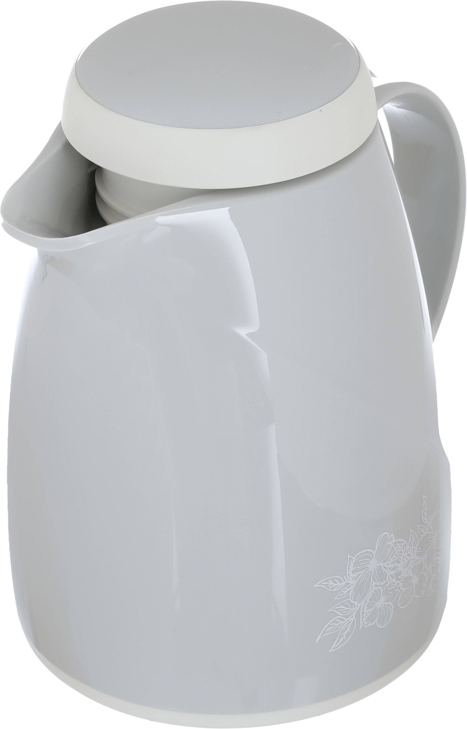 Helios thermos, 0.3 liters, plastic outer shell, thermal glass inner shell, plastic outer shell - white product image 3