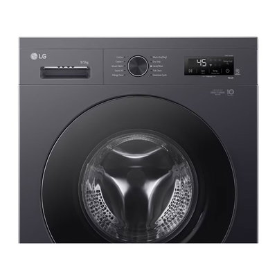 LG WSF0905MB Front Load Washer Dryer, 9 kg wash / 5 kg dry, 100% drying, 6 Motion, 1400 RPM, Wi-Fi - Black product image 3