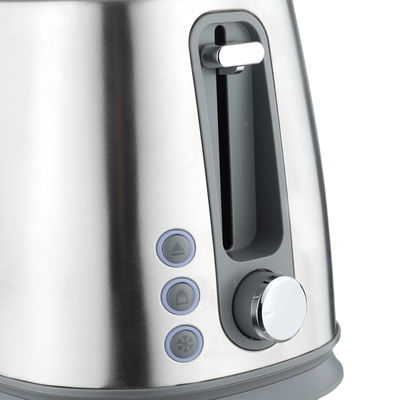 توستر استيل إديسون، 930 واط، شريحتين، ST-212S - فضي رمادي product image 3