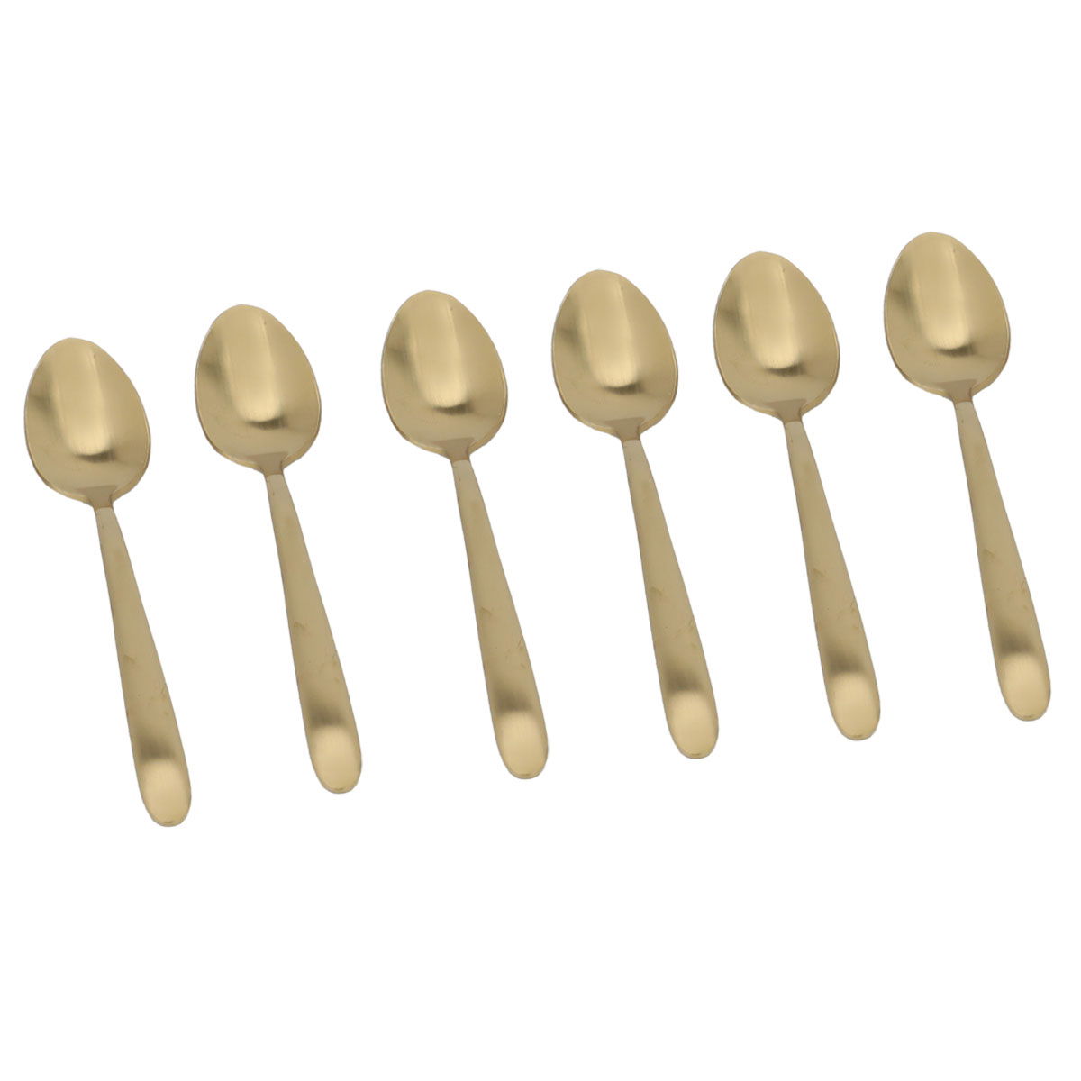 Ibiza Steel Al Saif Gallery Spoon Set, Plain, 30 Pieces - Gold product image 6