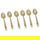 Ibiza Steel Al Saif Gallery Spoon Set, Plain, 30 Pieces - Gold product image 6