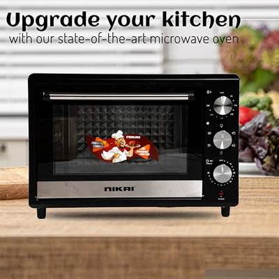 فرن كهربائي نيكاي، 1500 واط، 36 لتر، NT655RX2 - اسود product image 6