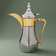 Alsaif Gallery Tamim 3 Thermos, 350 ml, Steel Inner Container, Steel Outer Body - Silver Gold product image 1