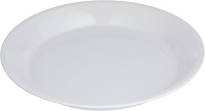 صحن تقديم ميلامين السيف غاليري، 25x25x3 سم، دائري - أبيض product image 2
