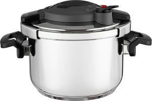 قدر ضغط ستانلس ستيل كوركماز، 5 لتر- فضي اسود product image