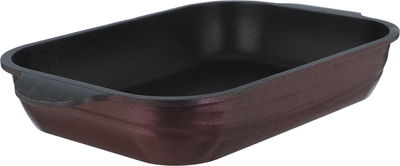 طقم قدور جرانيت تيتانيوم نيوكلاين، 10 قطع، غطاء زجاج - احمر غامق product image 2