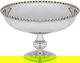 Al Saif Gallery steel serving stand, circular, base - silver product image 2