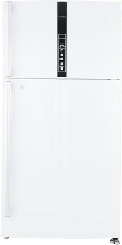 ثلاجة نوفروست هيتاشي، 600 لتر، انفرتر، فريزر علوي، R-V805PS1KVTWH(ME) - ابيض product image 2