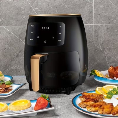 Tefoner Air Fryer, 2800W, 6L, Digital Display, 6 Functions - Black product image 7