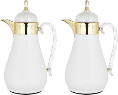 Al Saif Gallery Al Hanouf Thermos Set, 3 Pieces - Gold Pearl product image 2