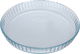 Pyrex glass cooking tray, 25 x 25 x 4 cm, round - clear product image 1
