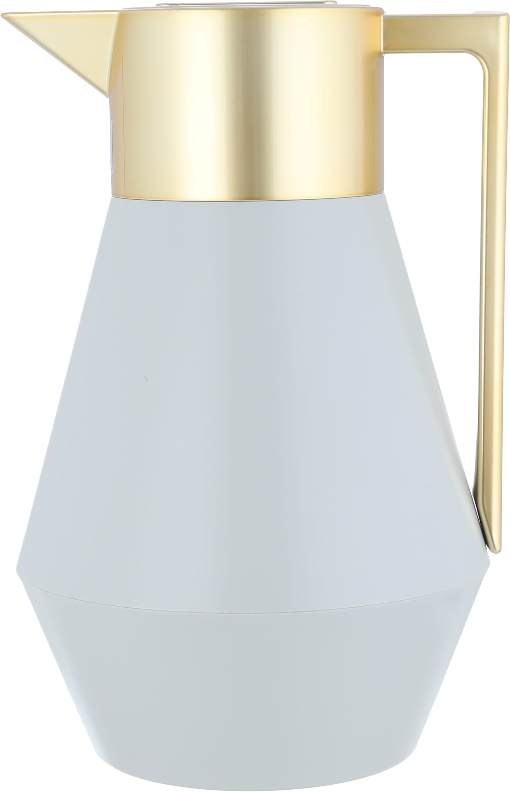 Everest Lydia Thermos, 1 liter, thermal glass inner shell, plastic outer shell - white product image