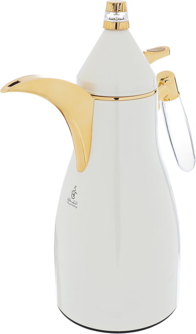Alsaif Gallery Falwah Thermos Set, 2 Pieces, 1/1 Liter, Glass inner container, Stainless Steel Body - Pearl product image 10